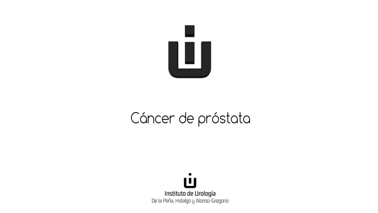 Cáncer de próstata