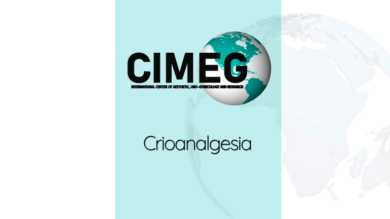 Crioanalgesia