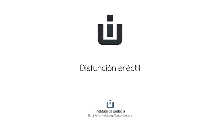Disfunción eréctil